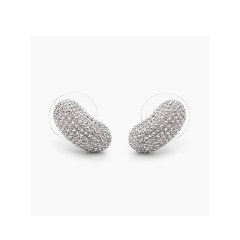 Silver Eclipse Earrings