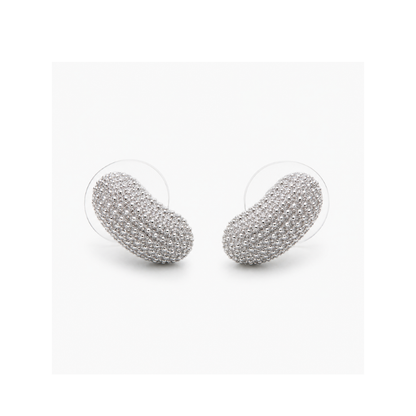 Silver Eclipse Earrings