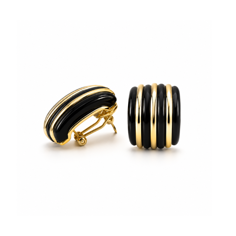 Midnight Statement Earrings
