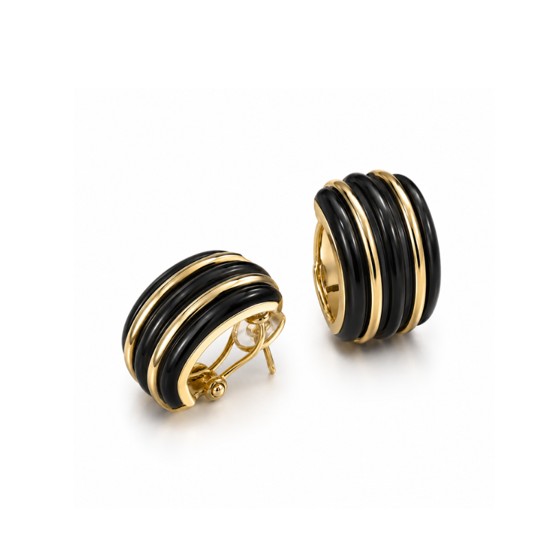 Midnight Statement Earrings