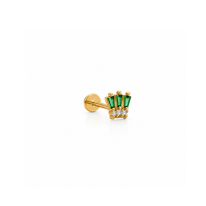 Emerald Tiara Piercing