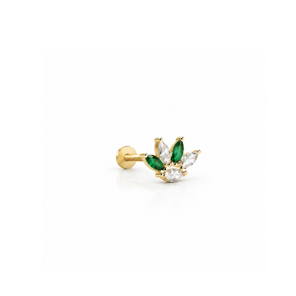 Emerald Lotus Piercing