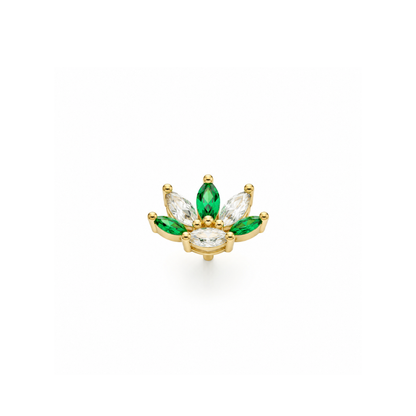 Emerald Lotus Piercing