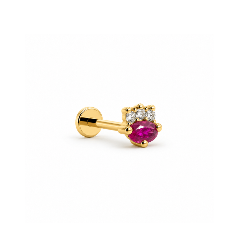 Ruby Royale Piercing