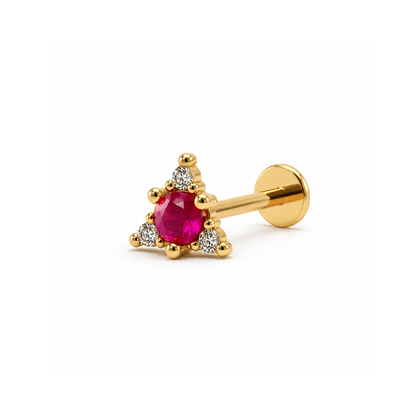 Ruby Crown Piercing