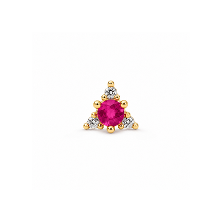 Ruby Crown Piercing