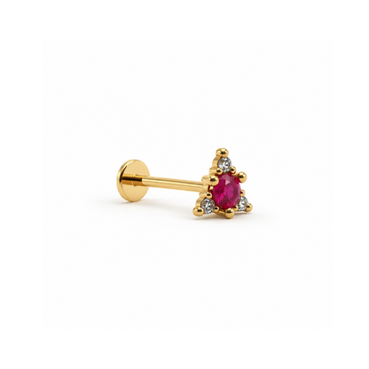 Ruby Crown Piercing