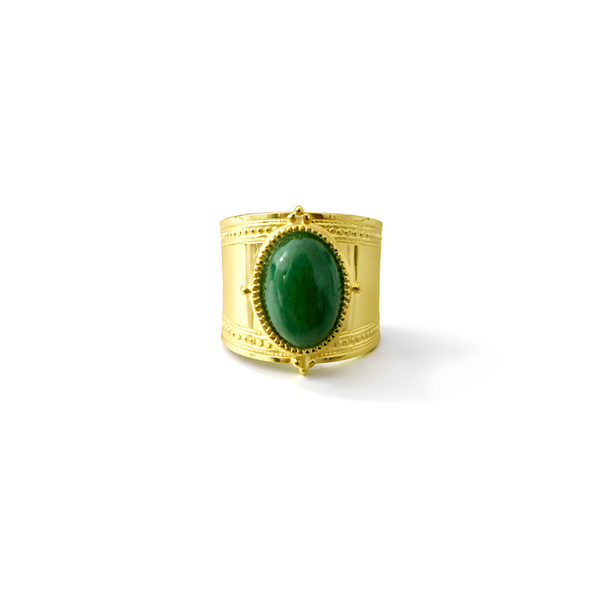 Royal Oval Statement Ring