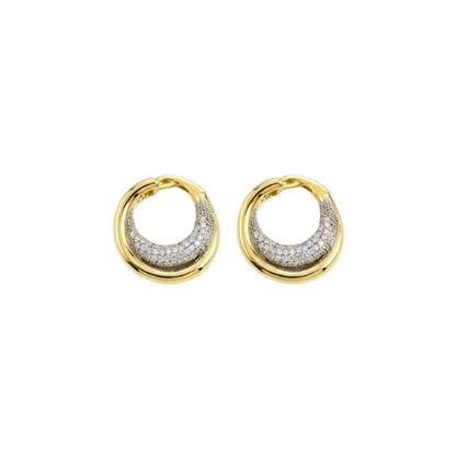 Pavé Curve Hoop