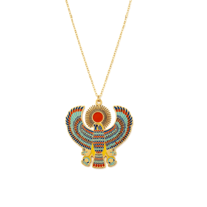 Horus Wings Statement Necklace
