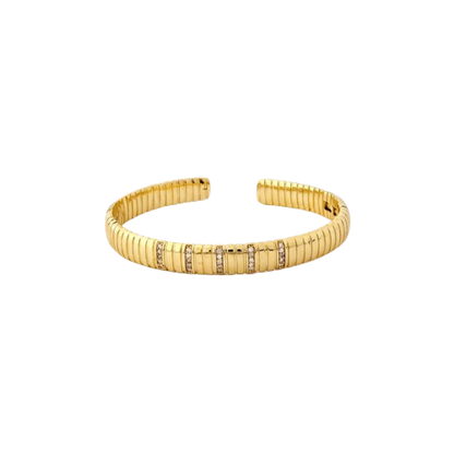 Ribbed Glow Bangle