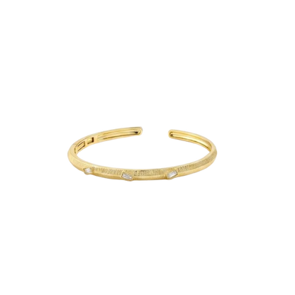 Baguette Line Bangle