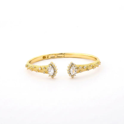 Marquise Crown Bangle