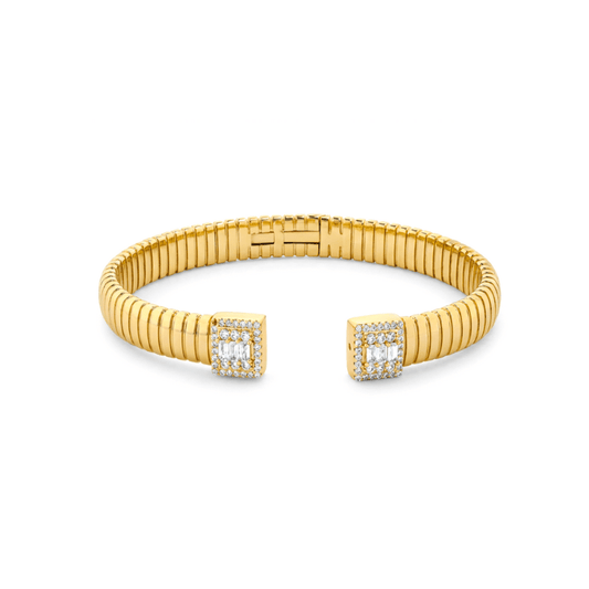 Regal Baguette Open Bangle