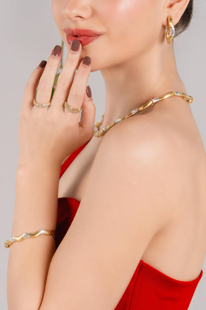 Aurora Duo Hoop Earrings